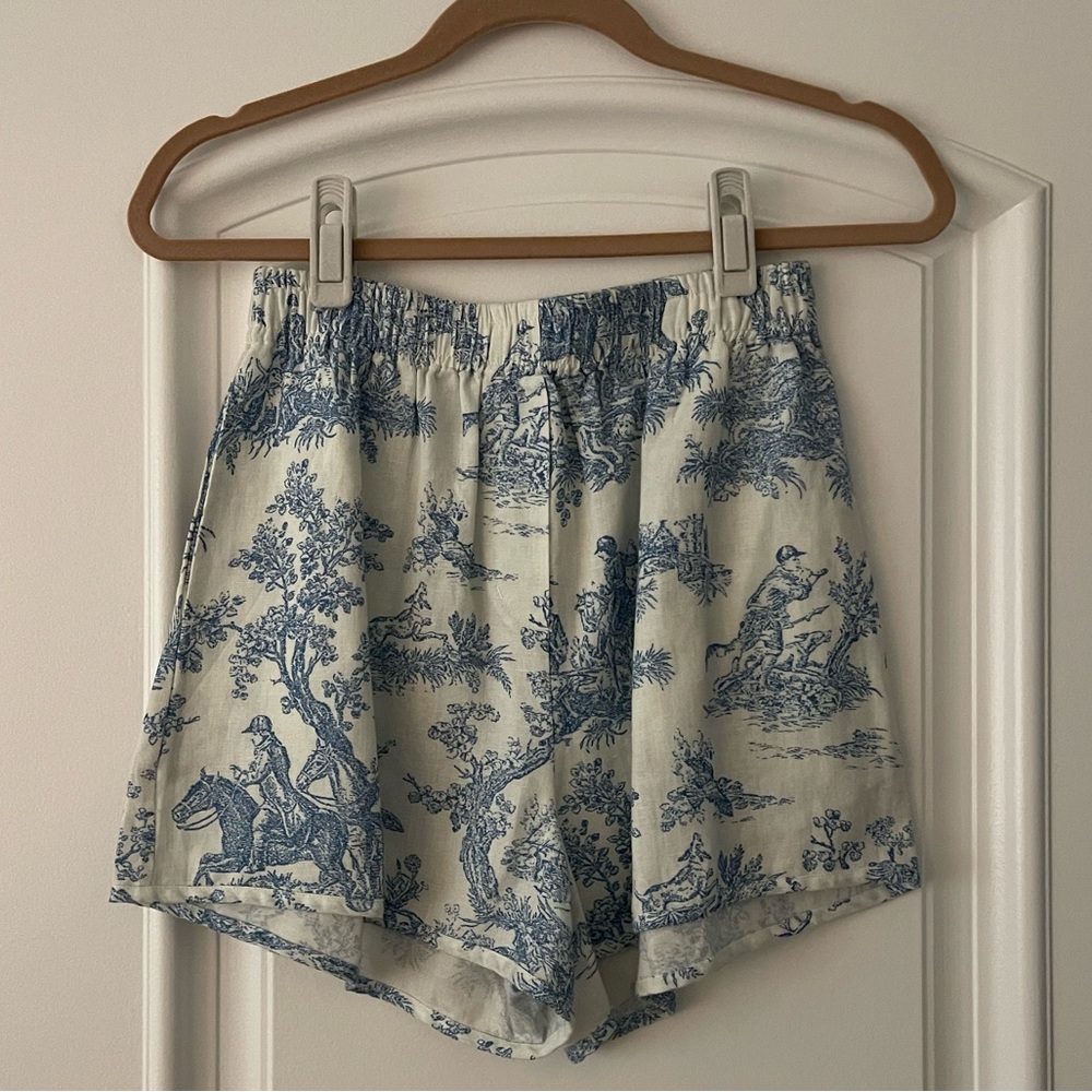 Claire V Toile Shorts